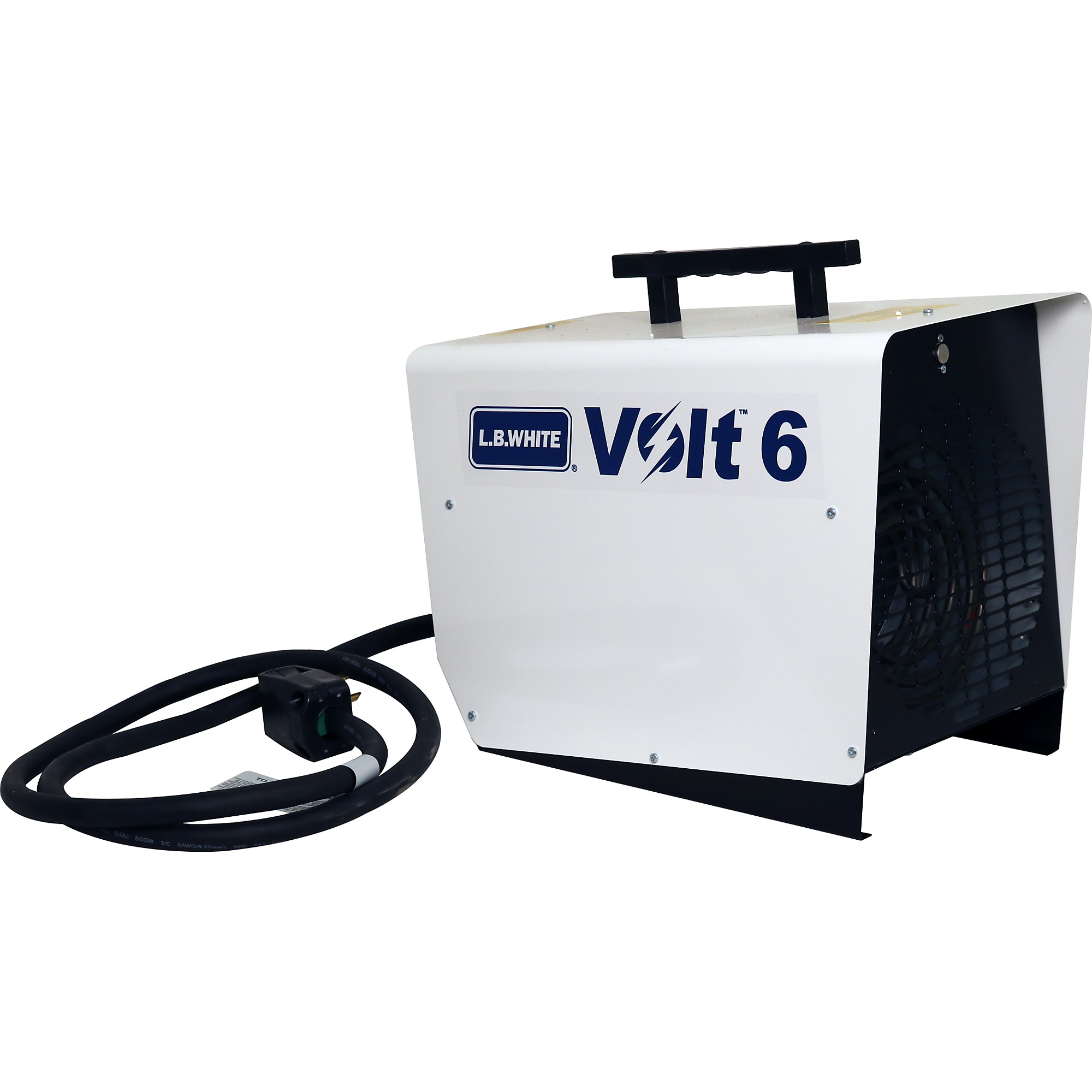 L.B. White Volt 6 6kW Electric Heater, Heat Type Forced Air, Heat Output 20500 Btu/hour, Model# Volt 6